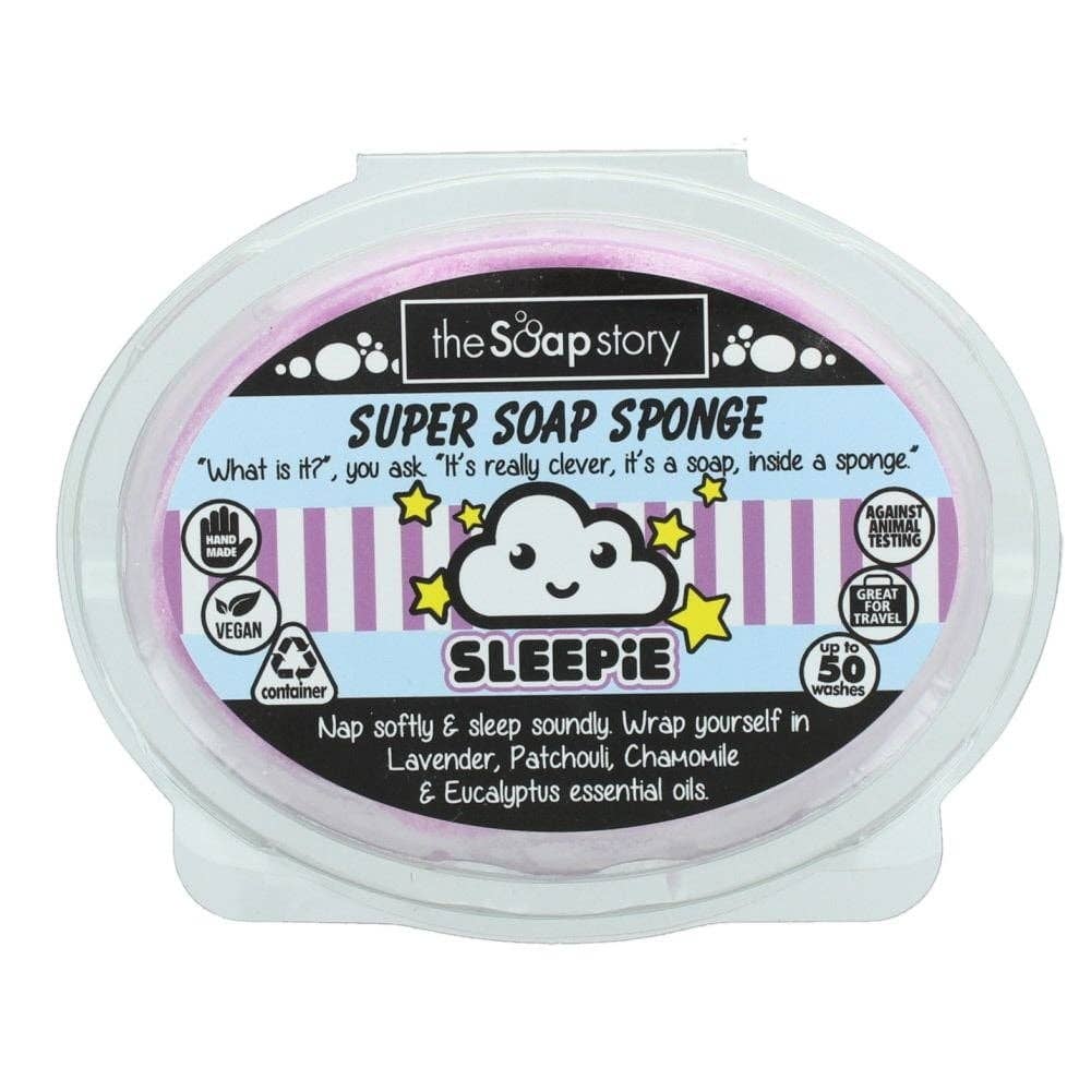 Sleepie Super Soap Sponge 150g-Bath & Beauty-The Soap Story-Faire, JAN2022-The Twisted Chandelier