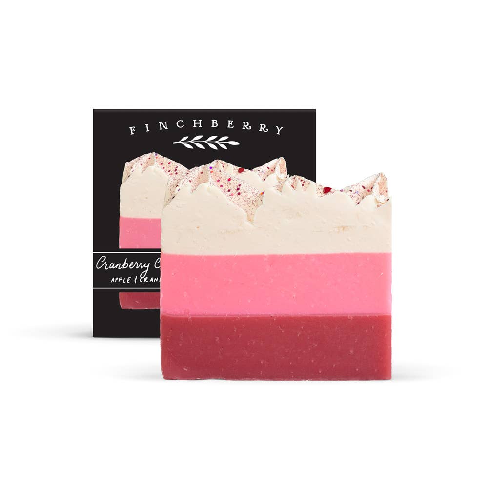 Finchberry Soap - Cranberry Chutney Soap (Boxed)-Bath & Beauty-FinchBerry--The Twisted Chandelier