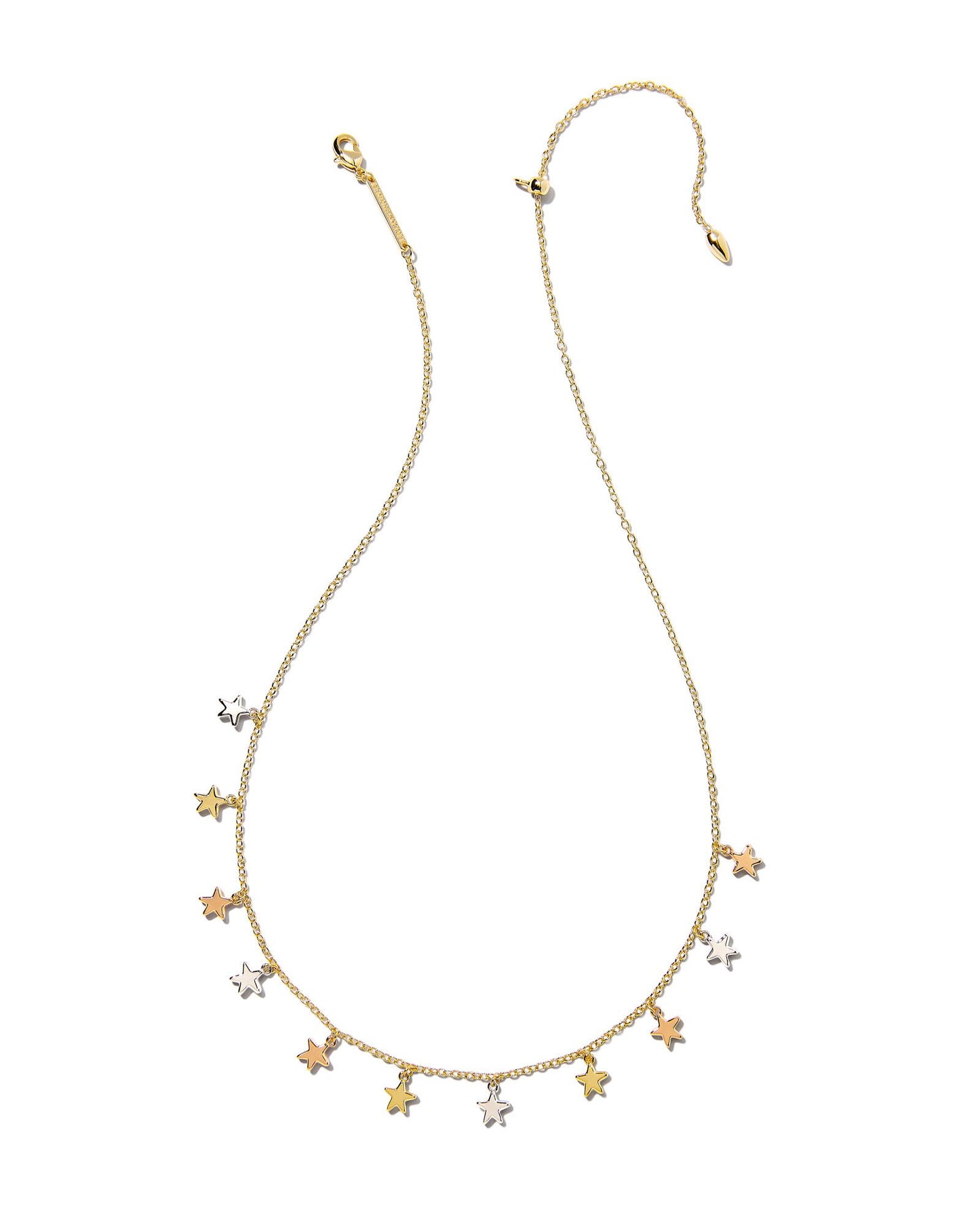 Kendra Scott Sloane Star Strand Necklace Mixed Metal-Necklaces-Kendra Scott-N1832MIX-The Twisted Chandelier