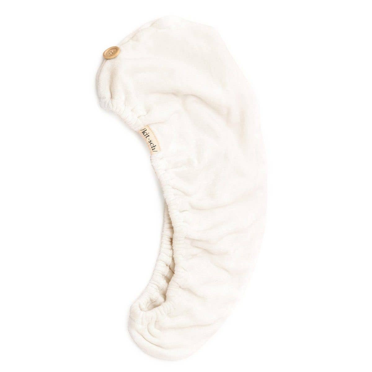 Kitsch Quick Dry Hair Towel - Eco White-Accessories-KITSCH-Faire-The Twisted Chandelier
