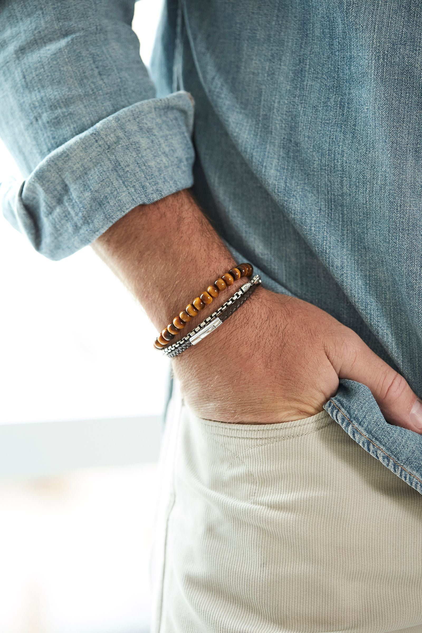 Hicks Thin Cuff Bracelet in Oxidized Sterling Silver