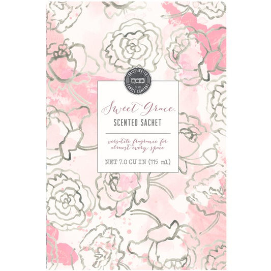 Sweet Grace Scented Sachet - Pink Floral-Home Fragrances-Bridgewater--The Twisted Chandelier