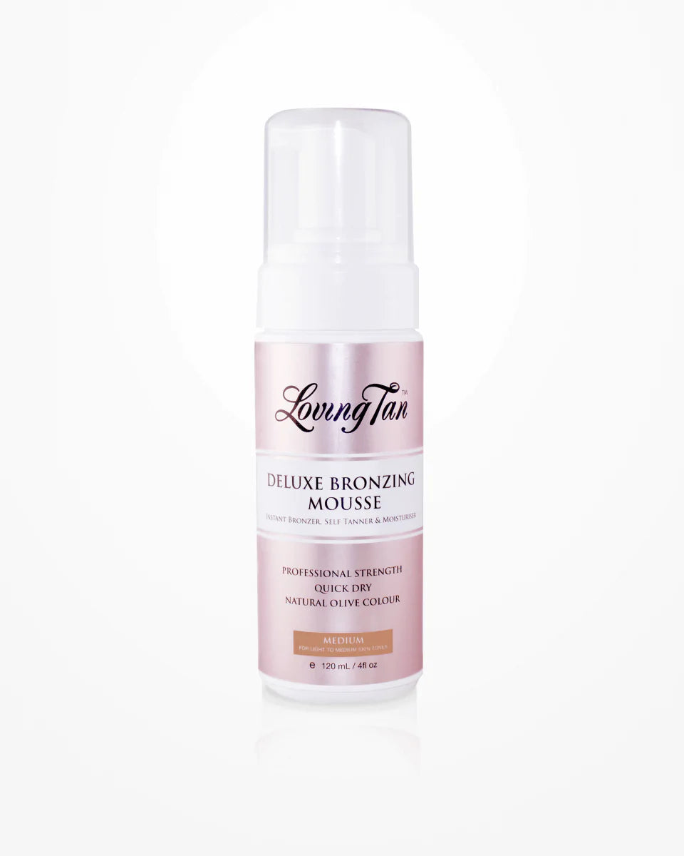 Loving Tan Deluxe Bronzing Mousse Medium 120ml-Self Tanner-Loving Tan--The Twisted Chandelier