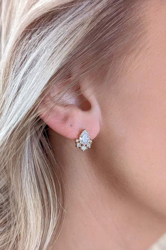 Evie Earrings- Gold-Earrings-MY GIRL IN LA--The Twisted Chandelier