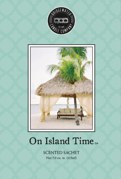 On Island Time Scented Sachet-Home Fragrances-Bridgewater--The Twisted Chandelier