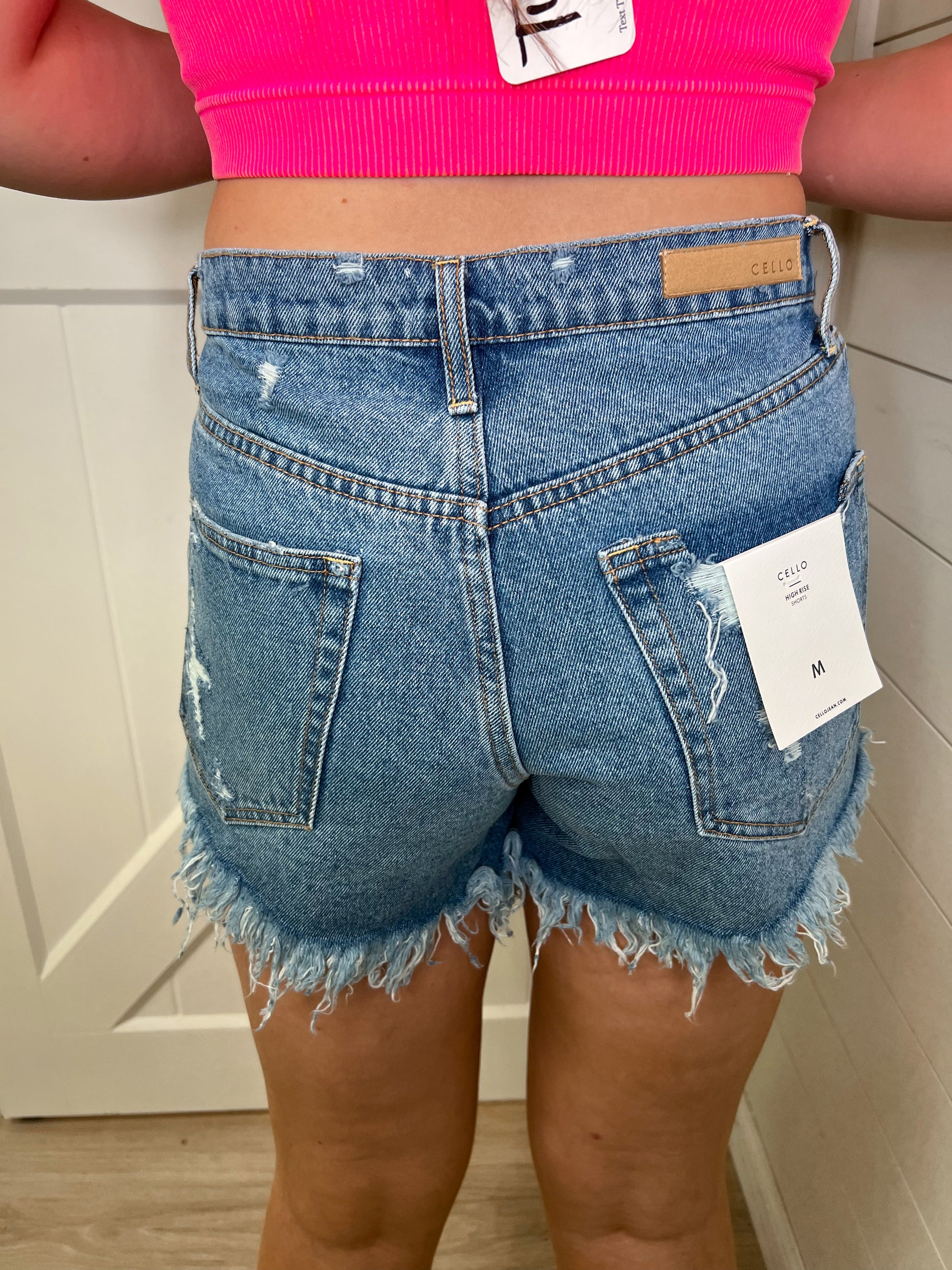 Lesley Loose Fit Super High Rise V-Shape Shorts-Shorts-Cello-09/06/23, 1st md, 2nd md, 8/09/23 md, shorts-The Twisted Chandelier