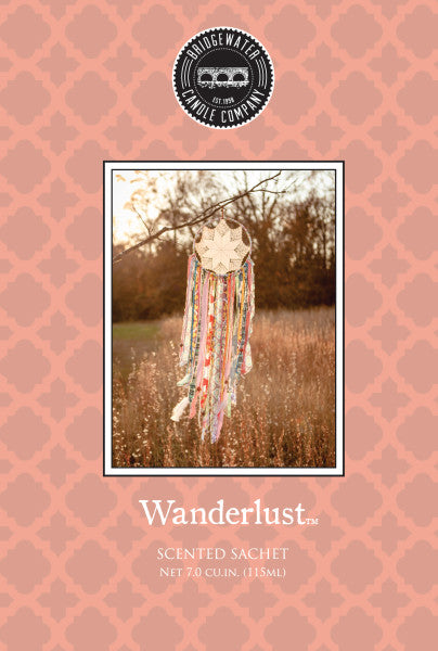 Wanderlust Scented Sachet-Home Fragrances-Bridgewater--The Twisted Chandelier